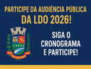 Câmara Municipal de Itapejara D’Oeste marca Audiência Pública e define cronograma da LDO 2026