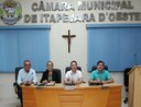 Eleitos por unanimidade os vereadores que irão compor a Mesa Diretora da Câmara Municipal de Itapejara D'Oeste em 2026