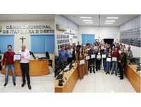 Presidente da Câmara e Vereadores Prestam Homenagem ao Departamento de Saúde Municipal