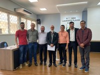 Presidente e servidores do Poder Legislativo participam de evento da ACAMSOP em Santo Antônio do Sudoeste